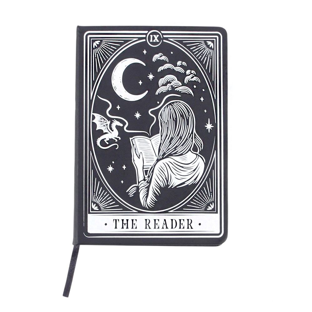 Something Different - The Reader A5 Notitieboek - Zwart/Wit